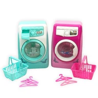 mini cleaning washing machine electric toys children housekeeping toys pretend play kids makeup toy for boys girls