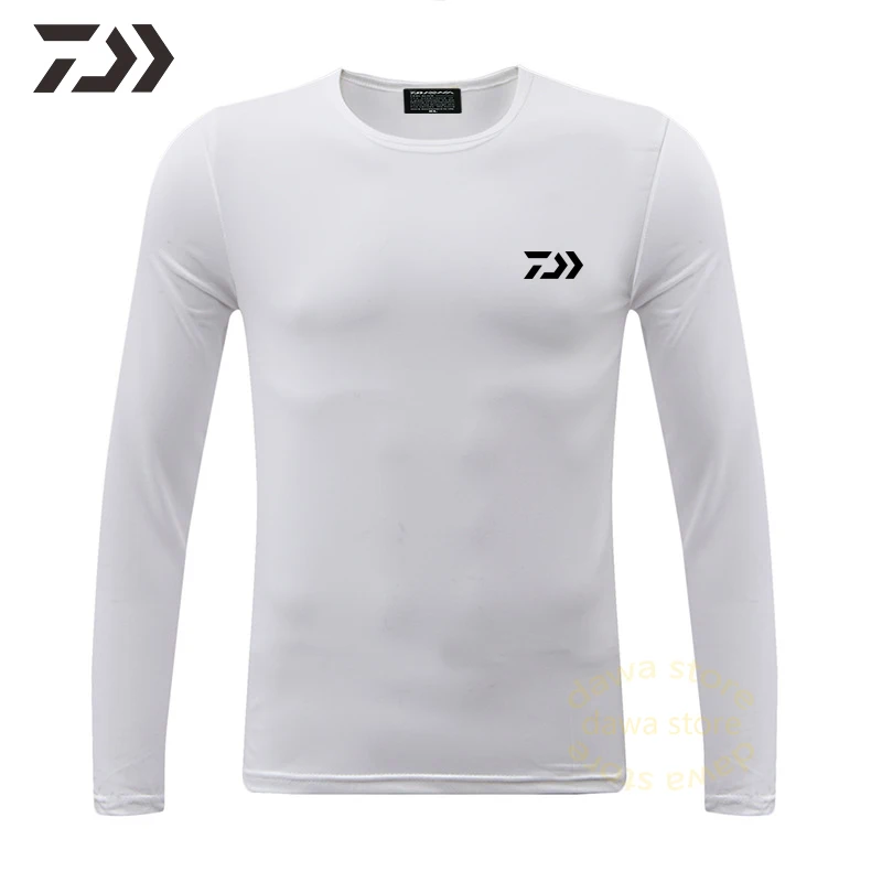 T Shirt Long Sleeve Men Fishing Shirts Top V-neck Thick Warm Autumn Winter Casual Clothing Solid Bottoming |