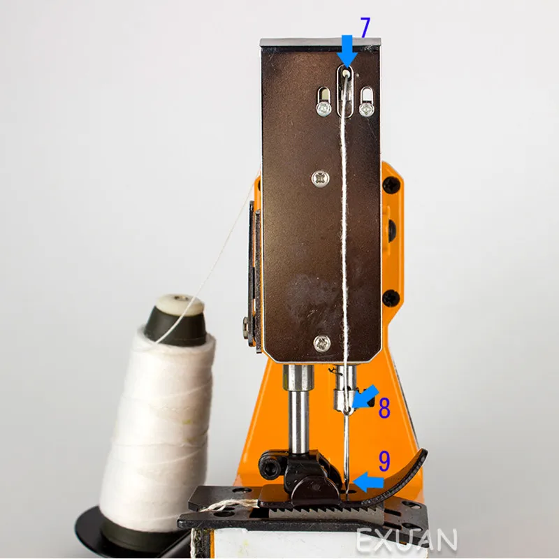 Портативная электрическая швейная машина для бумаги пластика композитных