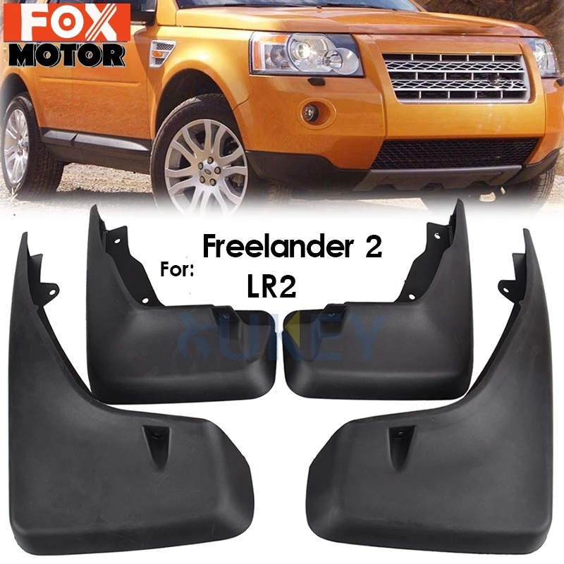 Подходит для Land Rover Lr2 Freelander 2 2006-2015 Брызговики Передние Задние аксессуары 2008 2009 2010
