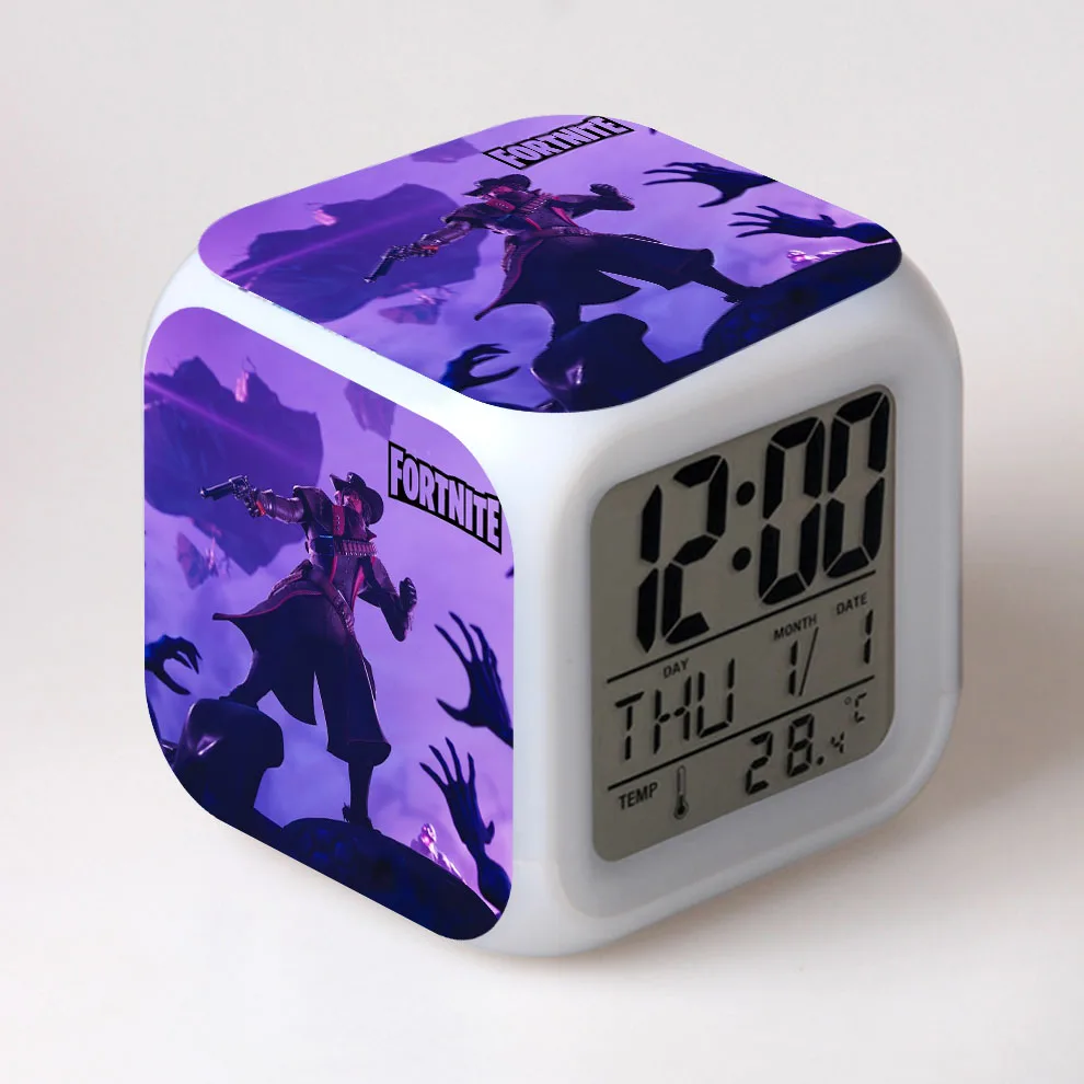Для моих друзей новый цифровой будильник с изображением фильма термометр дата