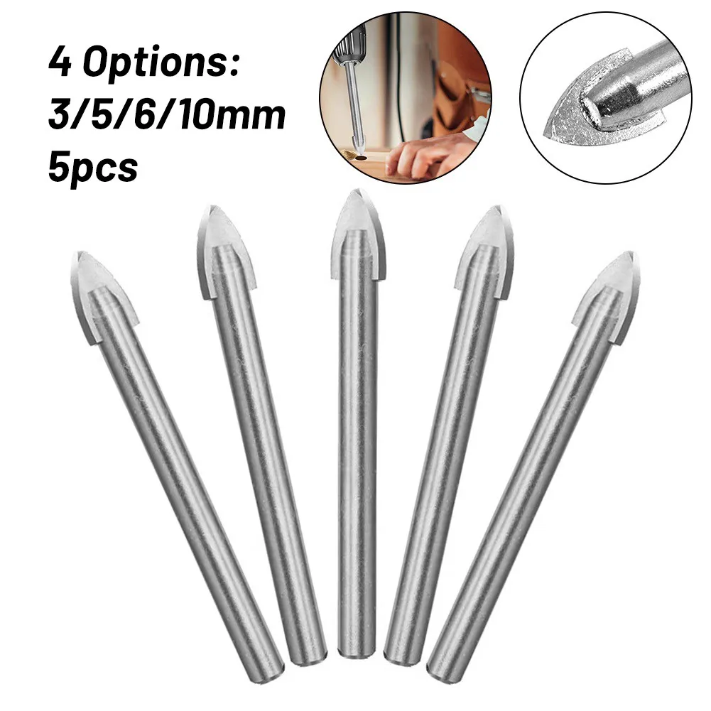 

Glass & Tile Drill Bit Perfect 5pcs/Set Bit Drill For Ceramics Accessories