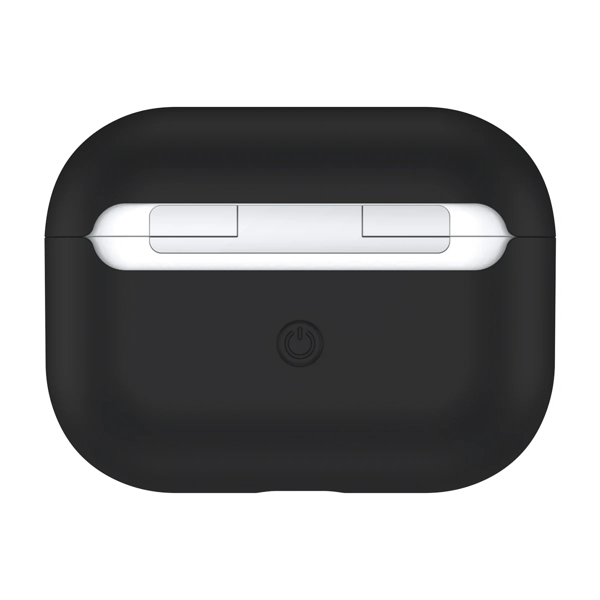2-black Ультра-тонкий Разделение силиконовый чехол для AirPods Pro защитный кожного покрова - Цвет: 2-black