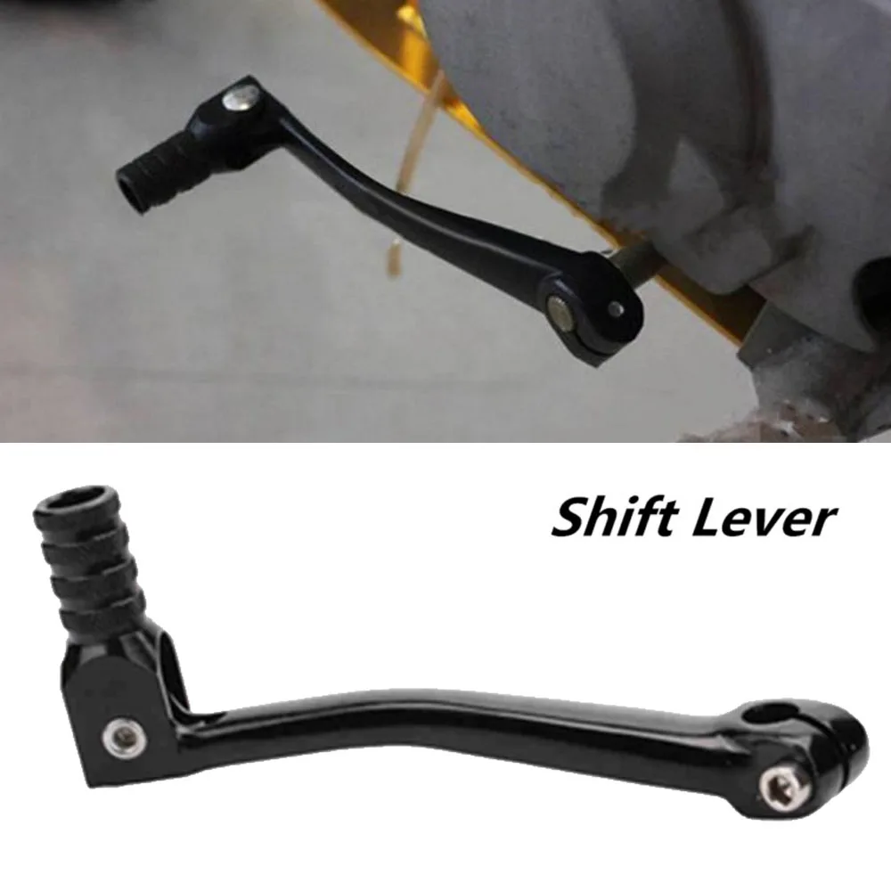 Motorcycle Bicycle Folding Gear Shift Shifter Lever CNC Aluminum Black Universal |