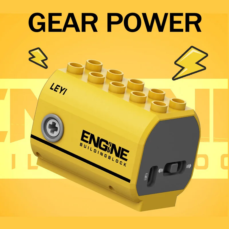 

Big Size Technical Motor Building Blocks Gear Power Function Educational Motor Block Accessories Toys For Children Kids Gifts