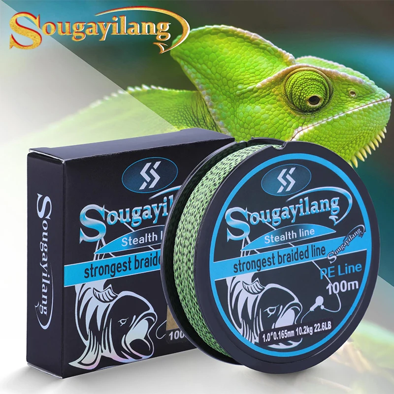 Sougayilang высококачественный Плетеный мини шнур 100 м разных цветов 15 5 65 3 фунта