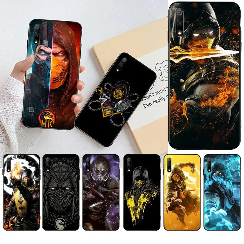 Лидер продаж Роскошный чехол для телефона Mortal Kombat Huawei Nova 6se 7 7pro 7se honor 7A 8A 7C