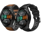 Сменный спортивный ремешок из силиконовой кожи для Huawei watch GT 2e, ремешок GT 2 46 мм GT2 GT2E, 22 мм, сменный ремешок