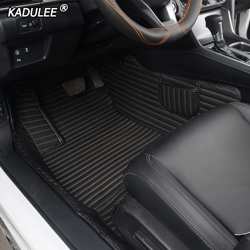 KADULEE пользовательские автомобильные коврики для Mitsubishi outlander pajero grandis ASX pajero sport lancer galant Lancer-ex коврики для ног