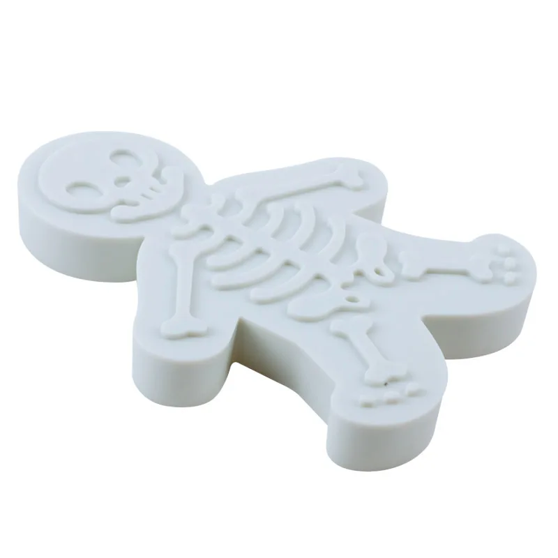 1 шт. помадка резак для теста имбирь Скелет Форма украшения торта бисквитная