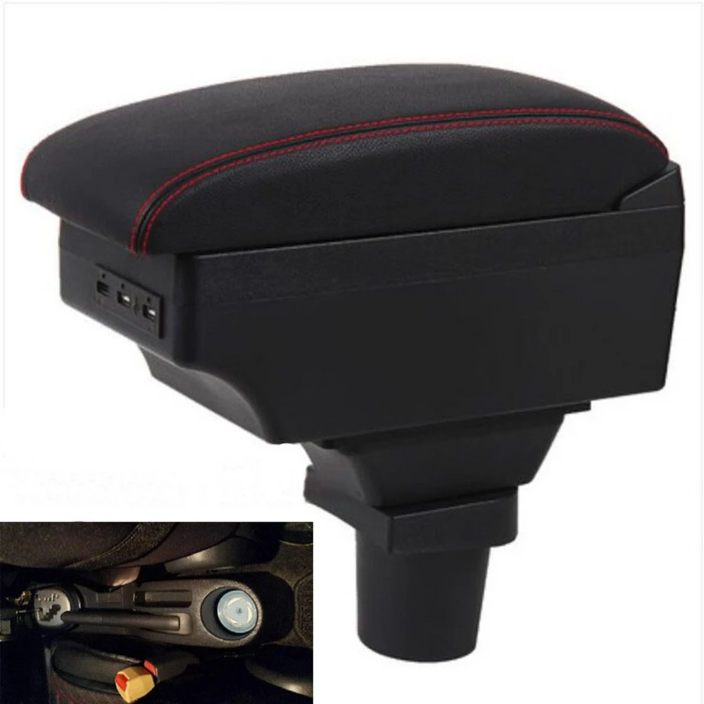 

For Toyota East Armrest Box Arm Elbow Rest Car Center Console Storage Case Modification Accessories with USB Interface