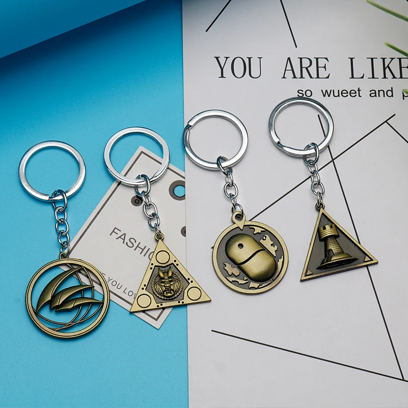 

Game Arknights Exusiai Amiya Chen Siege Lappland Cosplay Alloy Pendant Vintage Sign Necklace Props