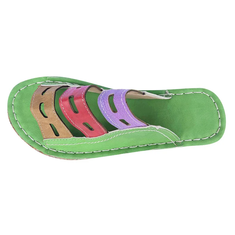 Женские модные сандалии гладиаторы большого размера повседневные босоножки на