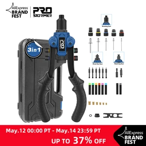 3 в 1, ручные заклепочные гайки, заклепочные гайки, оригинальный инструмент для автоматического многоразвертывания от PROSTORMER - изображение