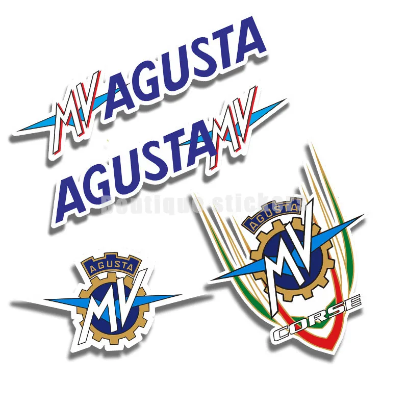 

Agusta Motorcycle Sticker Scratch Cover Sticker Waterproof Reflective Sticker Car Decoration Headlight Shade Windshield