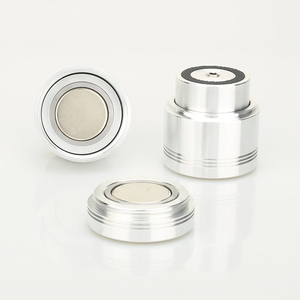 저렴한 앰프 알루미늄 피트 D48 X H41 방음 스파이크 4 피스, 자기 부상 피트, HIFI 오디오 스탠드 매트