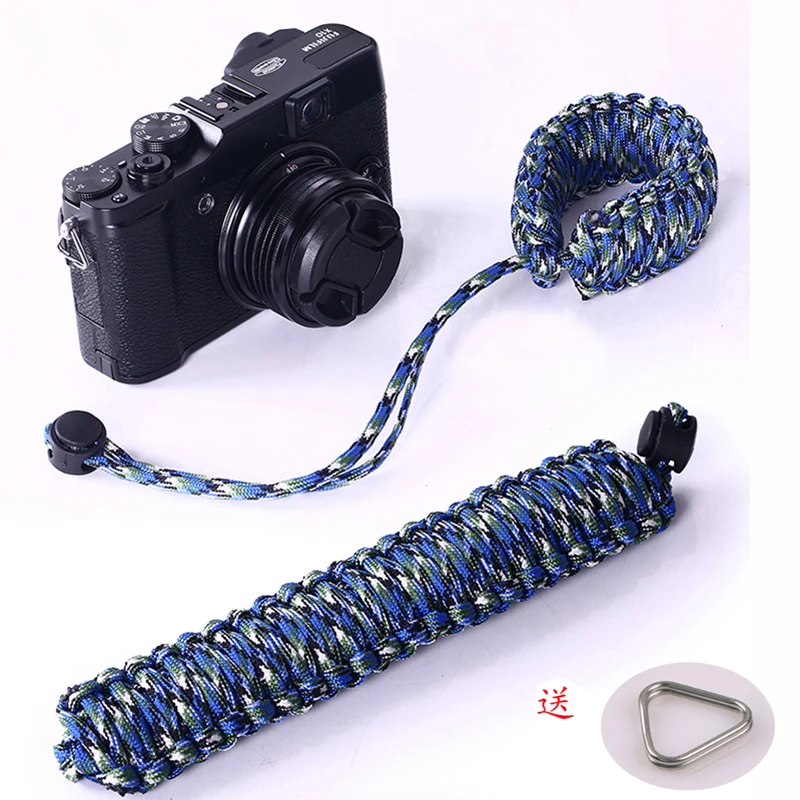 Ремешок на запястье для камеры Canon EOS R5 R6 RP 5DII 5D3 5DIV 6DII 80D 90D 770D 800D 250D SL3 SL2 плетеный
