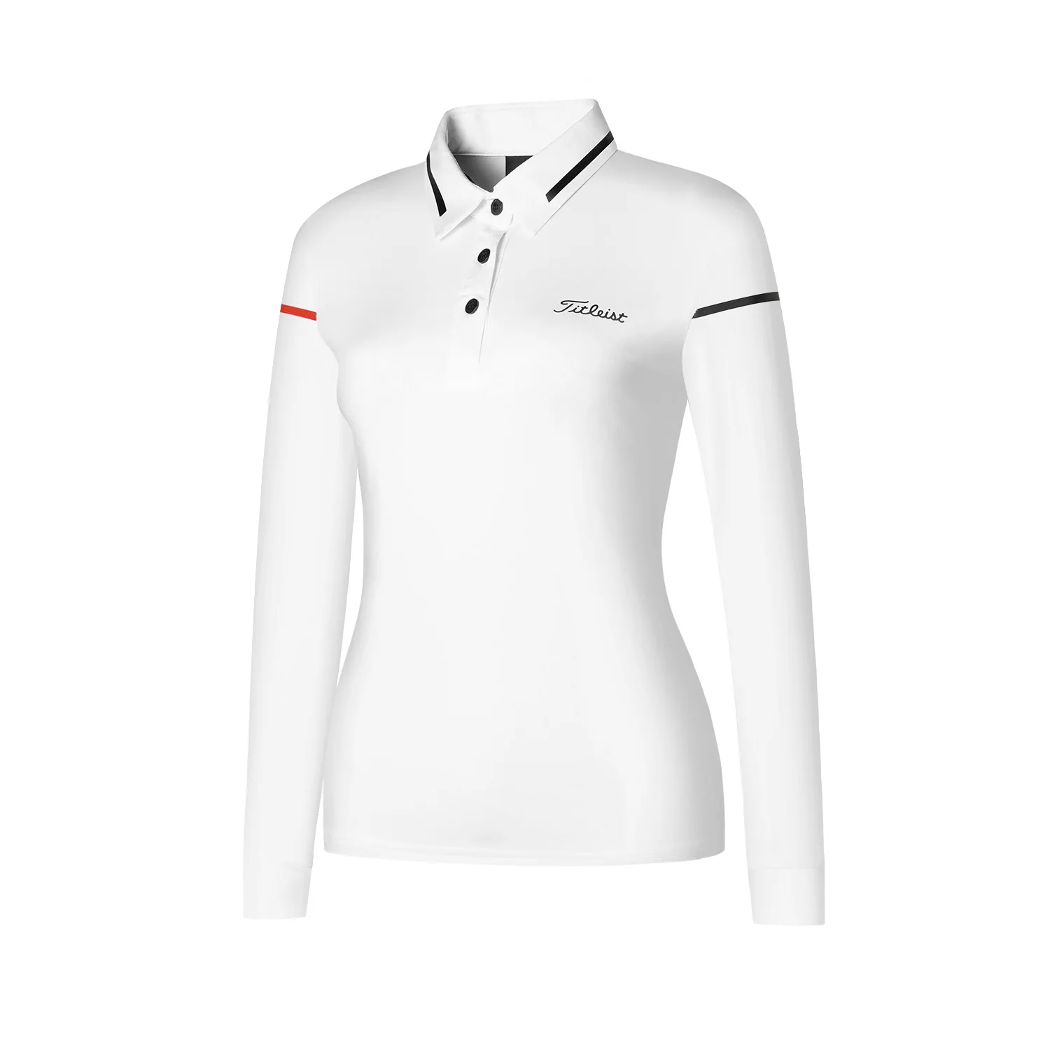 

Spring/Summer Women's Thin Clothes Golf Long Sleeve Polo-Shirt