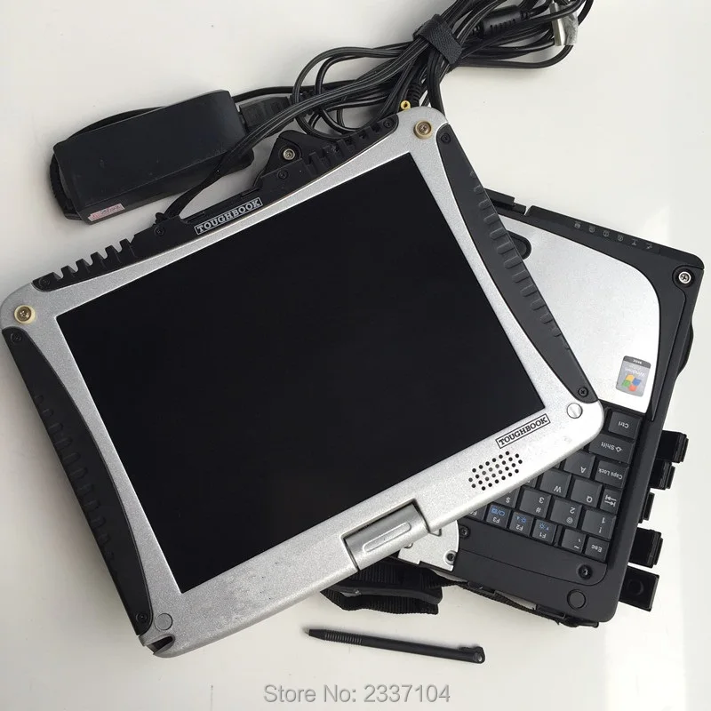 Супер MB Star C5 Sd C5 Авто диагностический инструмент с SSD программного обеспечения V12/ HDD/SSD MB SD C5 с маской для военно CF19 4G б/у ноутбук