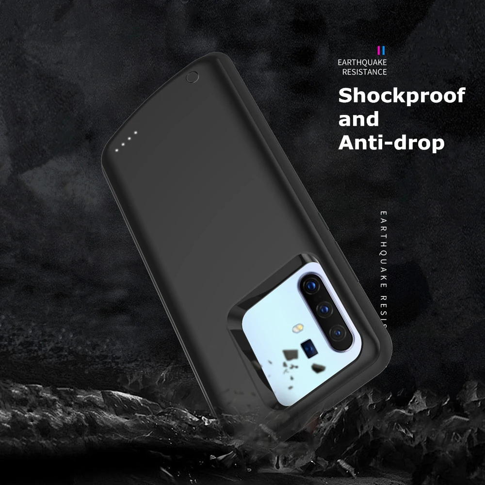 NTSPACE Батарея Зарядное устройство чехол s для VIVO X30 Pro Мощность банк 6800 мАч Внешний