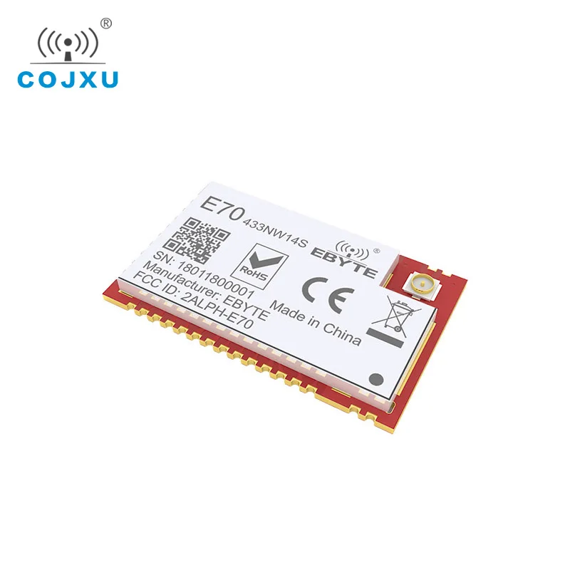 E70-433NW14S Star сеть CC1310 433 МГц SMD беспроводной трансивер IoT 14 дБм IPEX антенный передатчик