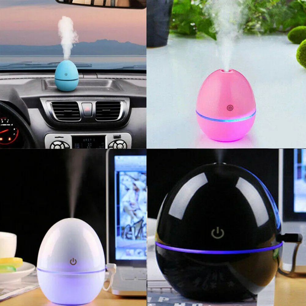 

LED Ultrasonic Aroma Essential Diffuser Air Humidifier Purifier Aromatherapy Portable Cool Mist Maker Purifier for Household