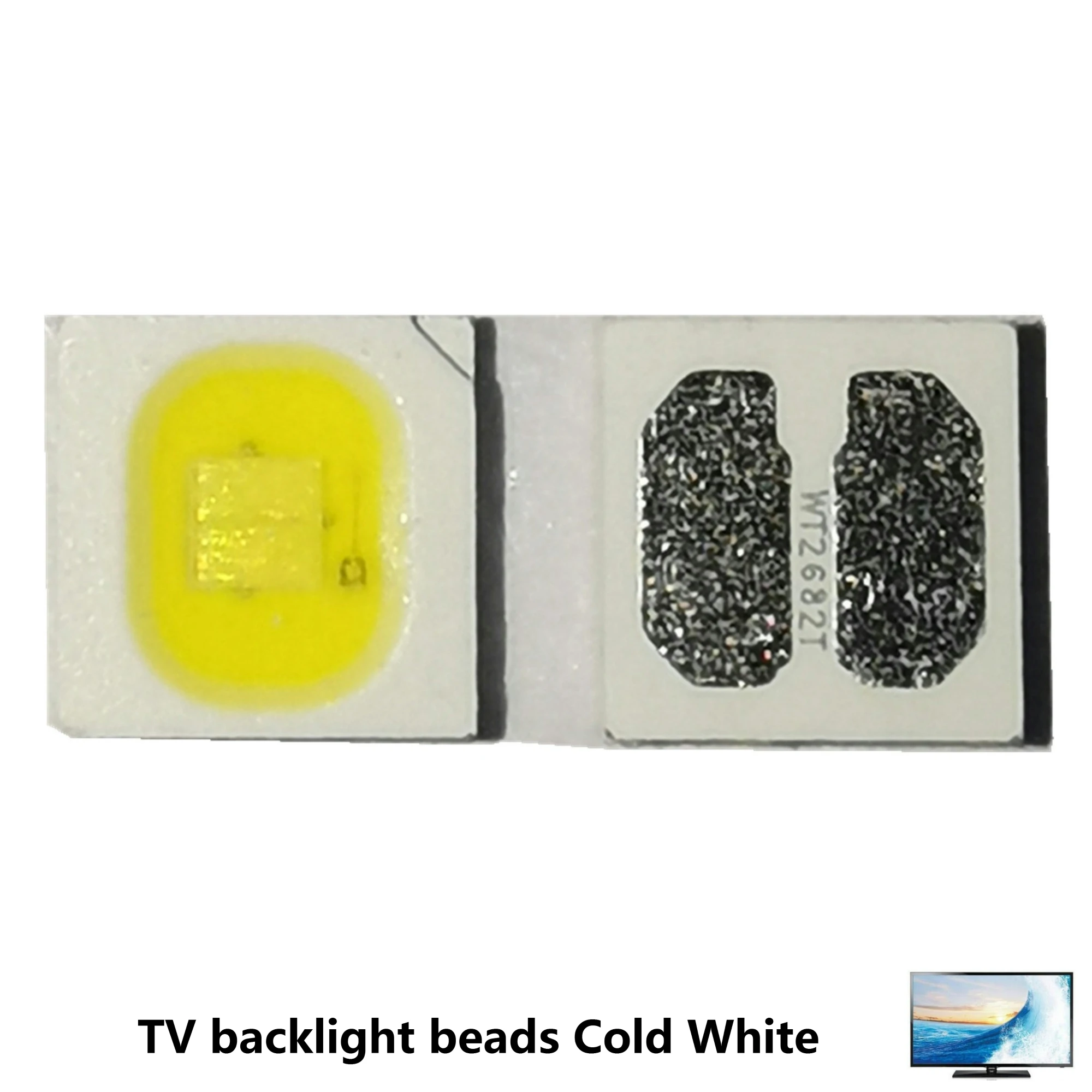 1000pcs LED Backlight High Power LED 2W 3030 3V-3.6v Cool white 240 LM TV Application 3030 smd led diode