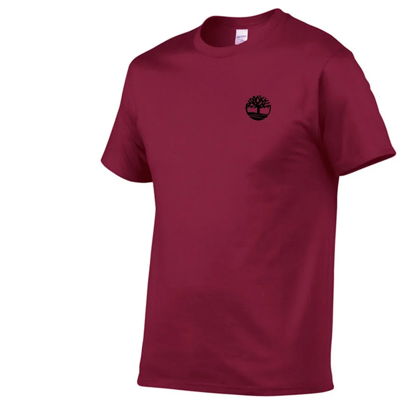 

2021 T-shirt Timberland timberland men's pure cotton quality printing 100% pure cotton men's sports and leisure top