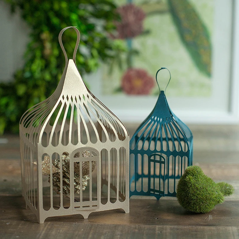 

Bird Cage Cutting Dies Metal Dies Box Die Scrapbooking Album Card Making Embossing Stencil Die cuts Decoration
