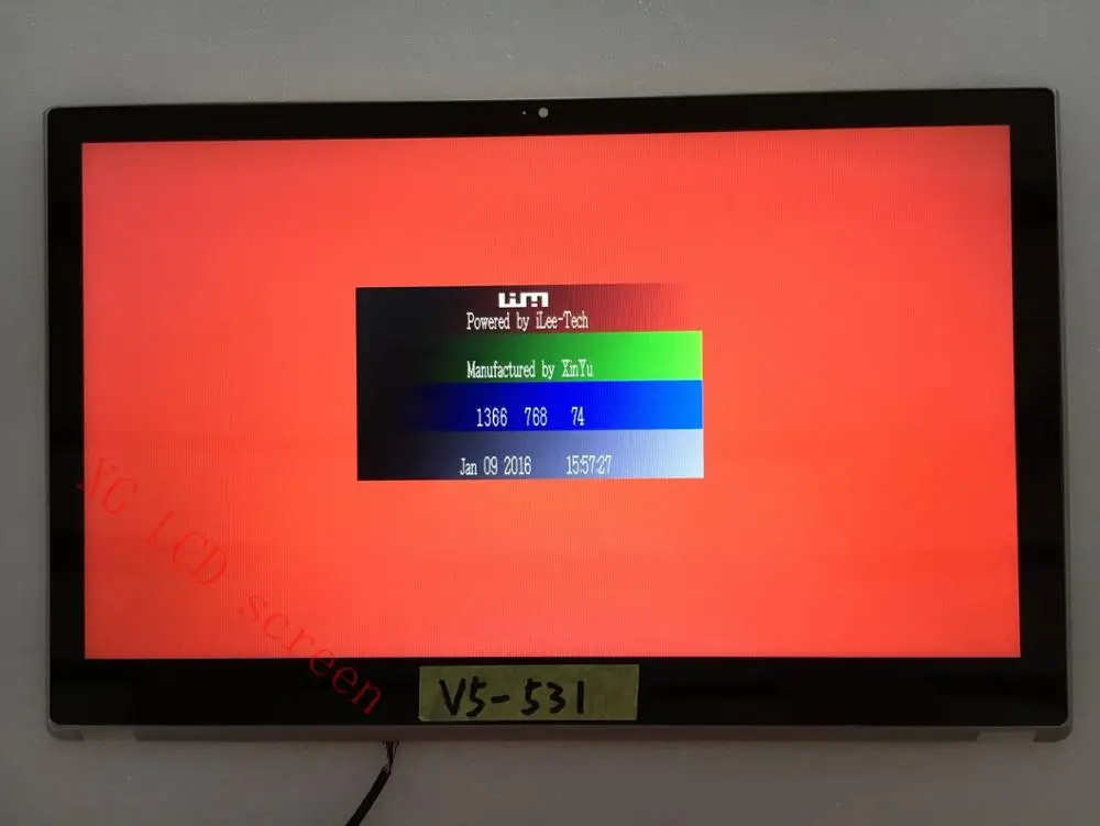 V5-531 15 6 ''ЖК-дисплей для Acer Aspire V5-531P V5-571 V5-571PG ЖК-дисплей в сборе с рамкой