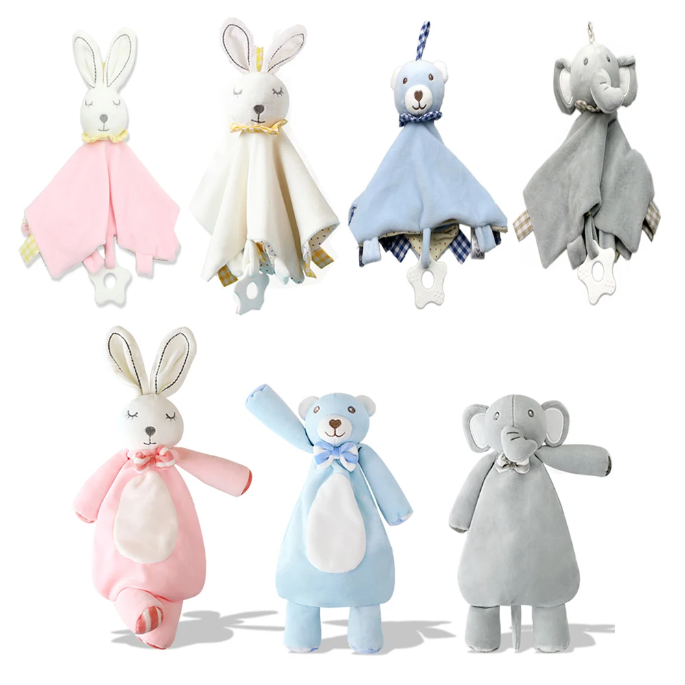 Детское успокаивающее полотенце детские плюшевые игрушки успокаивающие куклы