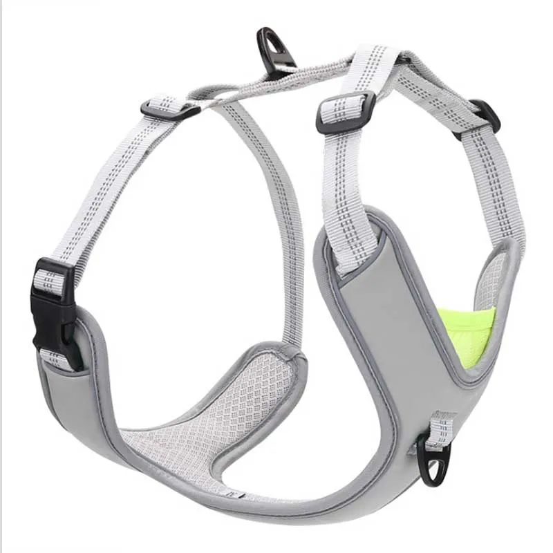 

Adjustable Chest Pet Chest Vest Dog Harnesses Pet Collars Pet Chest Back Traction Belt Walking Lead Leash Strap Belt