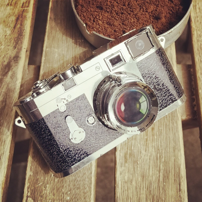 

3D Metal Puzzle Vintage Cameras M3 model KITS Assemble Jigsaw Puzzle Gift Toys For Children