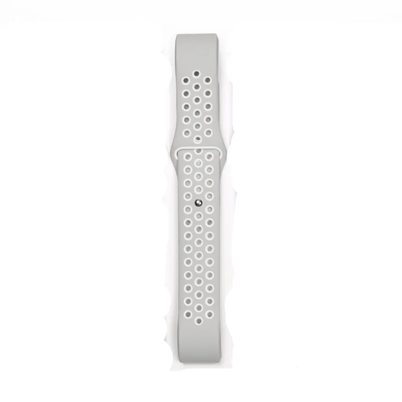 silver white Спортивные часы ремешок для FitBit Charge 2 Силиконовый Браслет ремешок для Charge 2 браслет умные Браслеты Аксессуары - Цвет ремешка: silver white