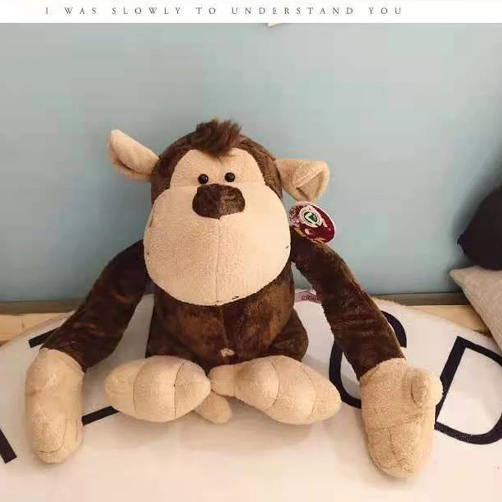 Плюшевые игрушки для детей милые мягкие 35 см жираф тигр Лев обезьяна Горилла слон