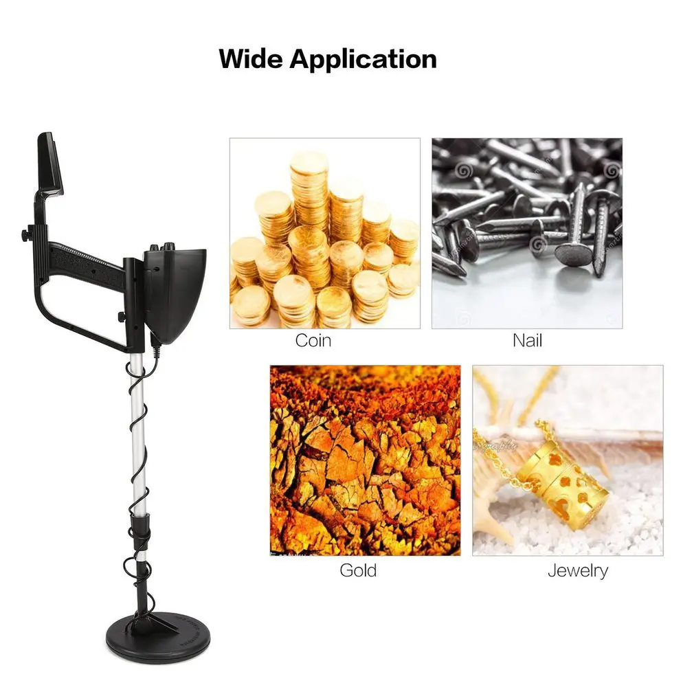 Ручной подземный металлоискатель MD4030 портативный Охотник за сокровищами
