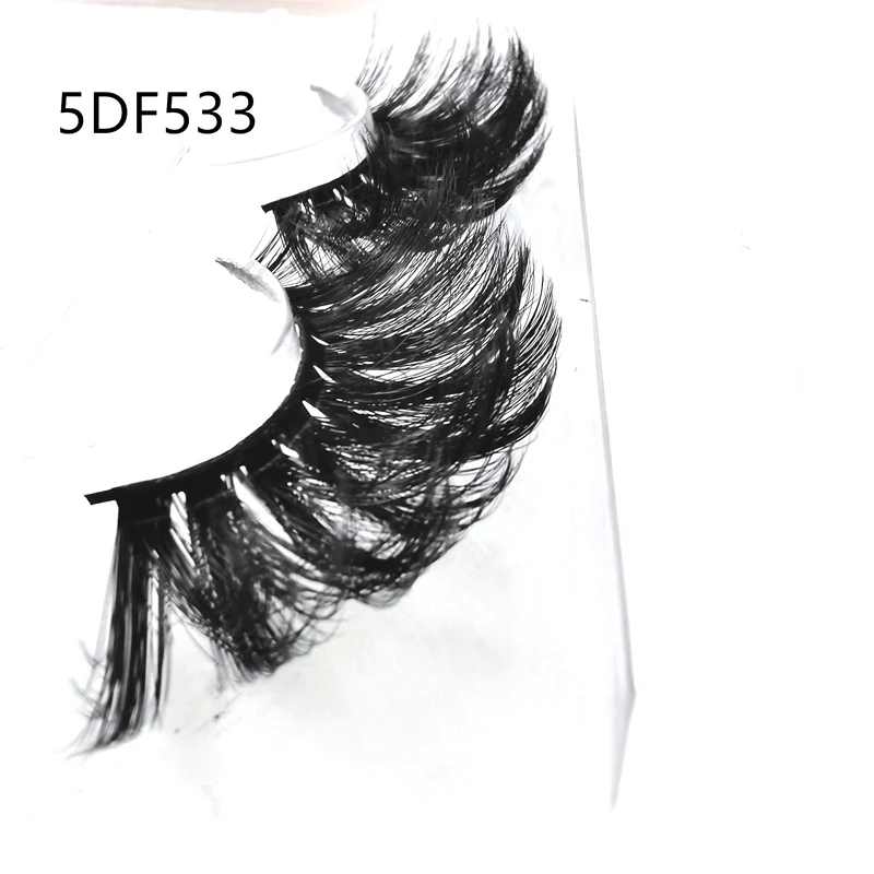 

25mm Lashes False Eyelashes Set Female Makeup Natural Hair Long Brand High Quality Full Mink Wholesale Custom Logo Volume Fan