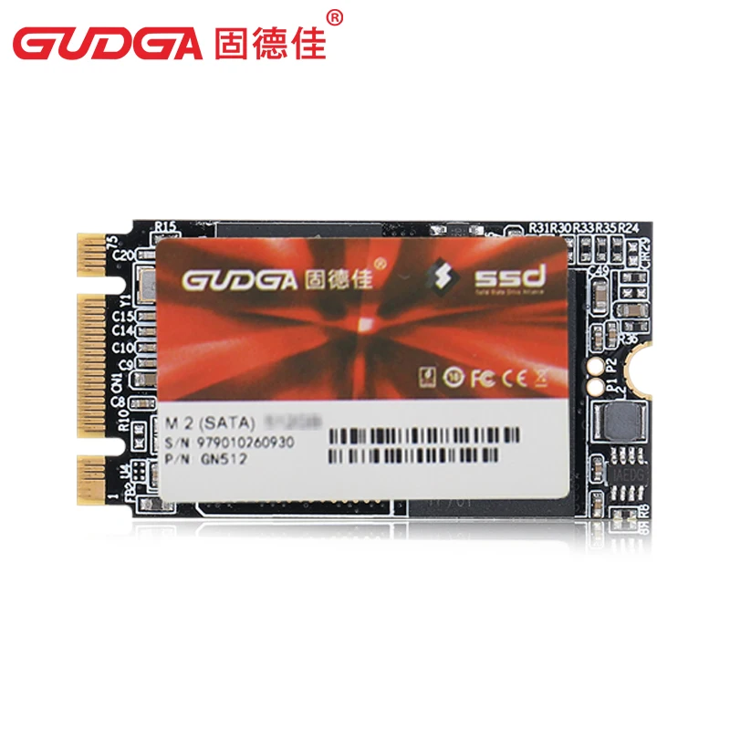 Горячая Распродажа GUDGA M.2 SSD 256 ГБ M2 SATA NGFF 2242 HDD для компьютера ноутбука Smartbook |