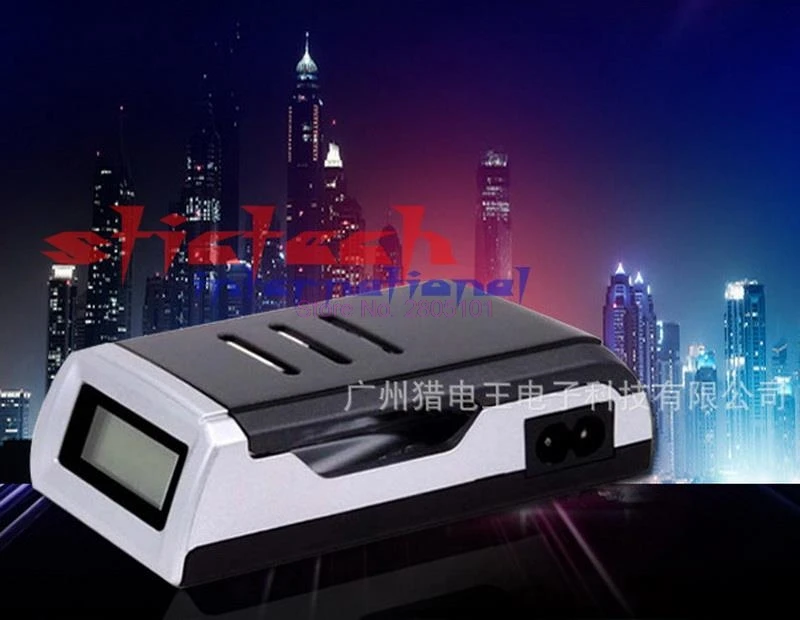 

by dhl or ems 100 sets 4 Slots C905W Charger LCD Smart Intelligent Digital Battery Charger for AA AAA NiCd NiMh Battery
