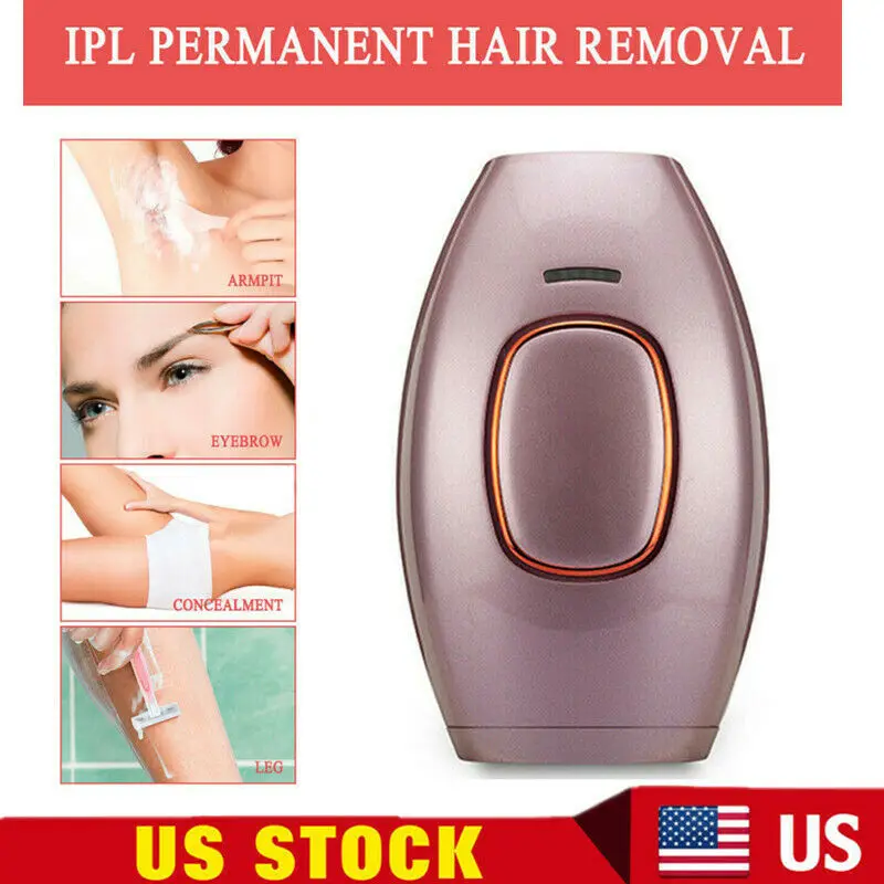 Лазерный IPL Перманентный эпилятор для удаления волос безболезненный тела