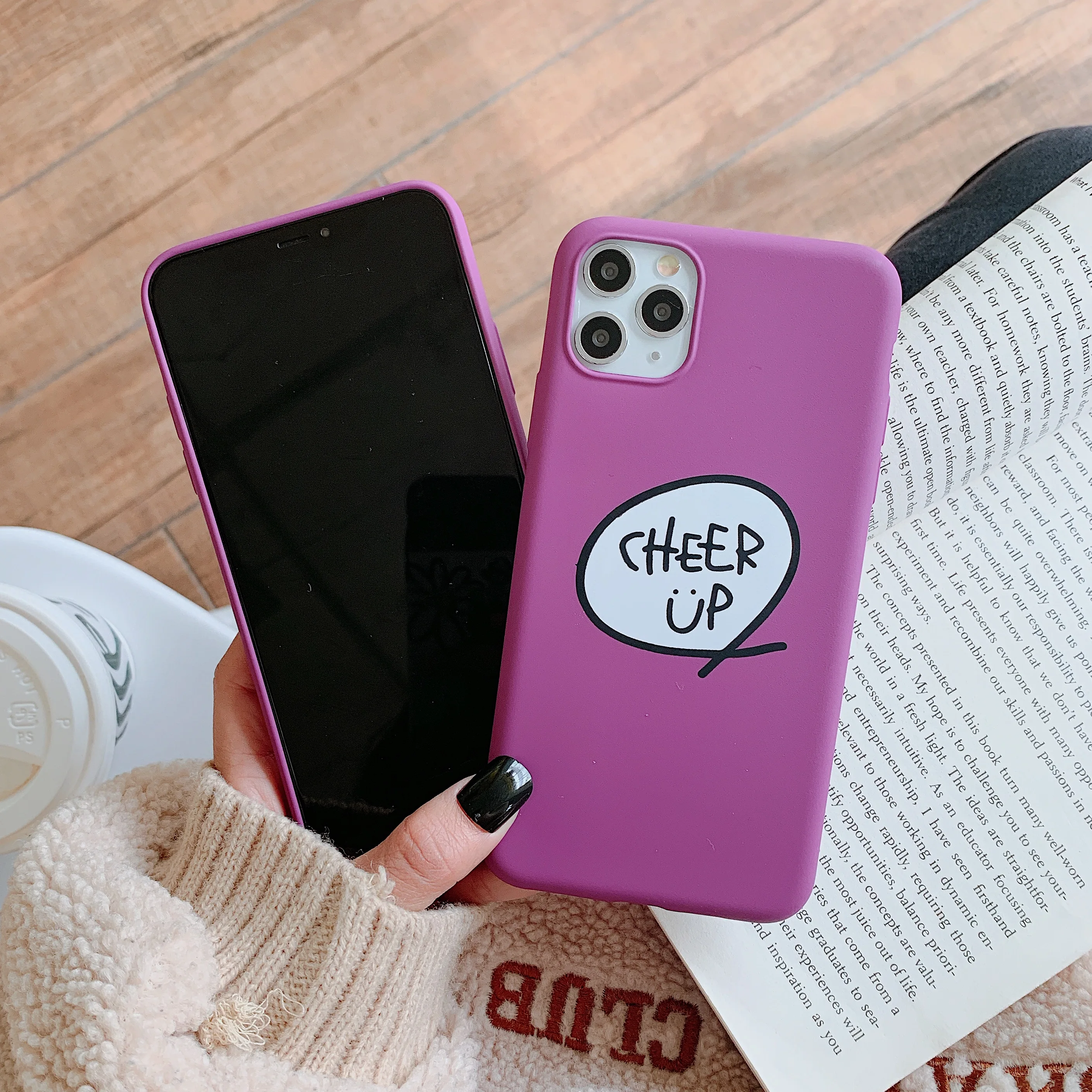Модный чехол для телефона ярких цветов iPhone 11Pro max мягкий Ультратонкий из ТПУ с