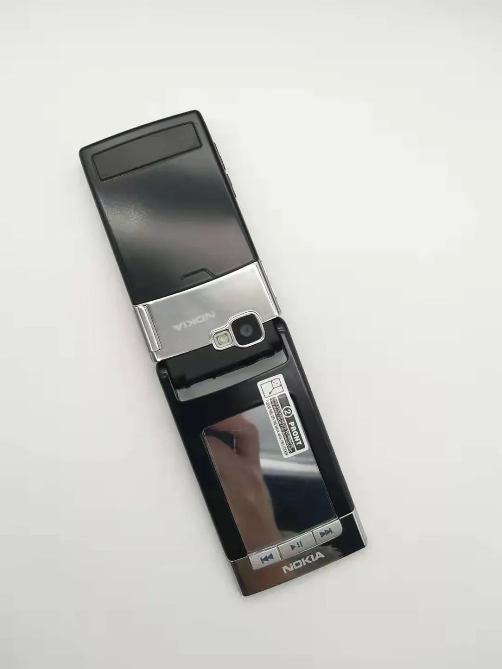 Nokia N76 Bluetooth JAVA 2MP для разблокированного мобильного телефона, Поддержка русская клавиатура Восстановленное