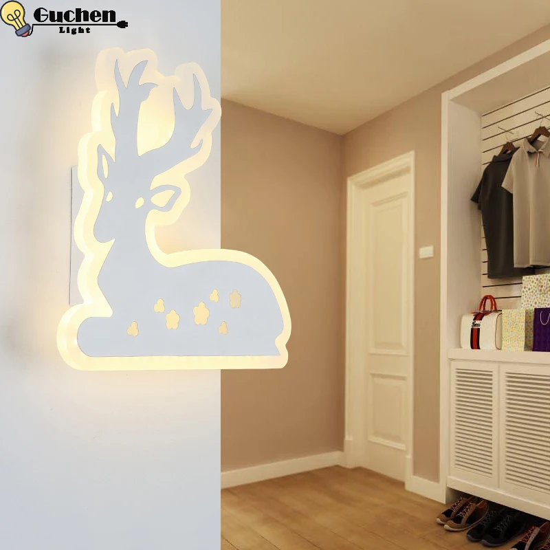 Comprare Minimalista Lampada Da Parete Applique Kid Comodino Camera Nordic Acrilico Luce Apparecchio Soggiorno Coperta Portico Corridoio Cucina Lanterne A Led