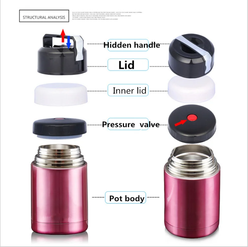 Большой Ёмкость 800 мл & 1000 Изолированная чашка с двойными стенками из нержавеющей