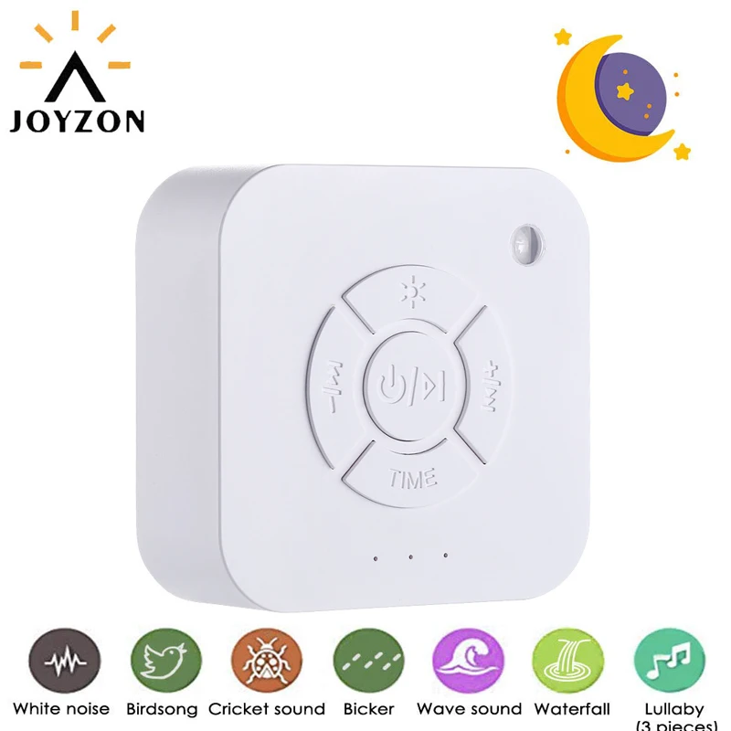 JOYZON видеоняня аудио тайм выключение белый шум машина для сна и отдыха ребенка