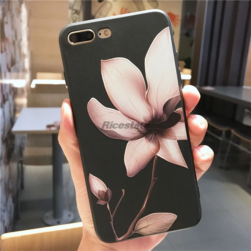 Ricestate Дейзи цветок чехол для iPhone 11 Pro X XR XS MAX iphone 6 6s 7 8 Plus SE 2020 матовая задняя крышка