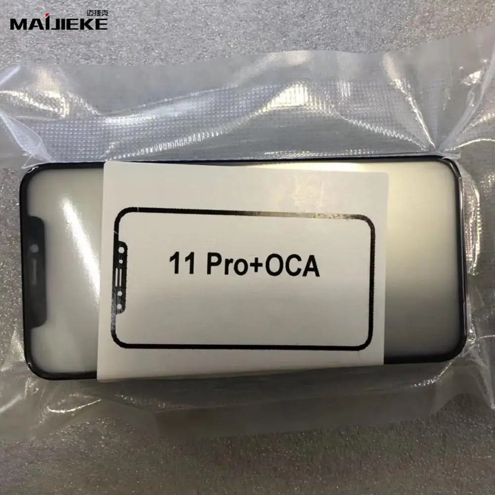 Внешнее стекло для iPhone 11 pro 5 шт. Сменные запасные части сенсорной панели max |