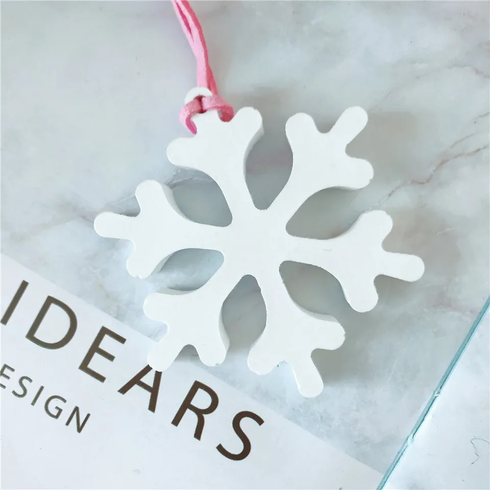 3D Рождественские силиконовые формы для мыла Снежинка DIY Xmas шоколадная форма Сахар ремесло Мыло плесень инструменты для украшения тортов из мастики