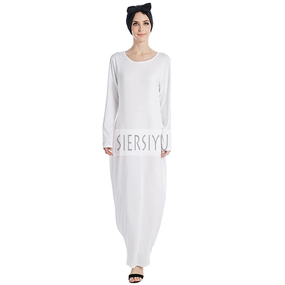 Мусульманское платье мусульманское платье-абайя стрейчевое свободное