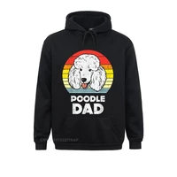 mens poodle dad sunset retro animal pet dog lover owner men hooded pullover new arrival youth europe hoodies classic sportswears